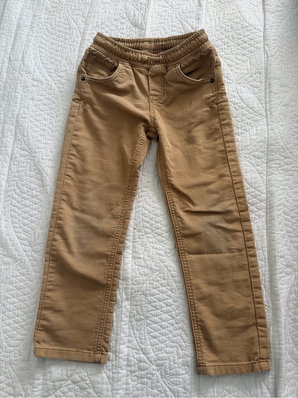 Cat & Jack Tan Pull-On Kids Jeans